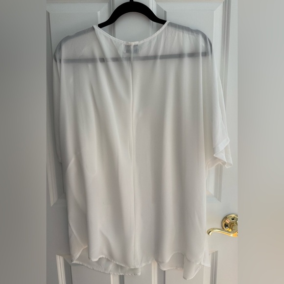 Tomcat Sheer White Kimono Cardigan Size Medium – Excellent Pre‑Loved Condition - Picture 3 of 3